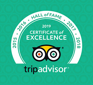TripAdvisor Hall of Fame 2019 award of Nijhoom Tours, the first and only tour operator in Bangladesh to achieve it