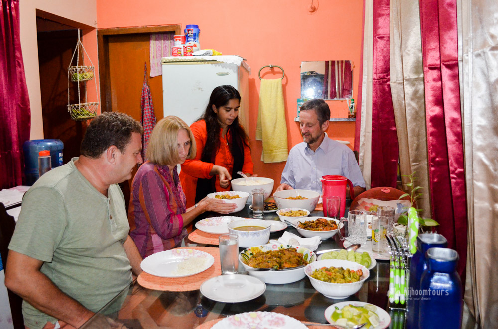 Dinner with a local family Dinner with a local family