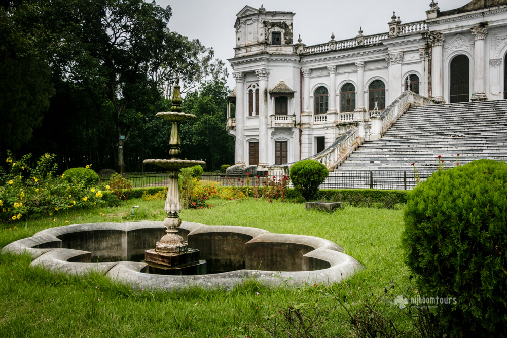Front view of Tajhat Palace
