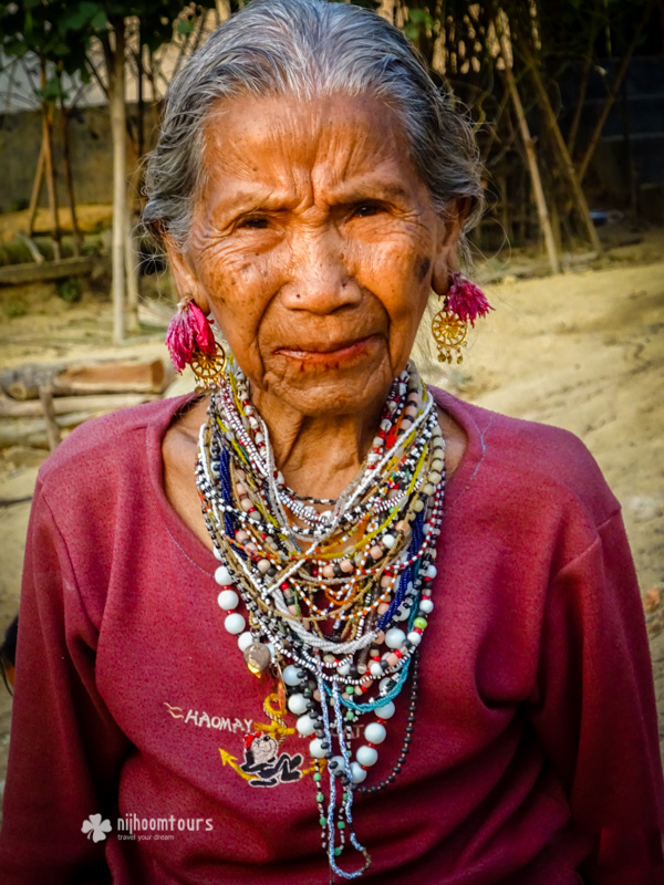 A Tripura tribal lady at Srimangal A Tripura tribal lady at Srimangal