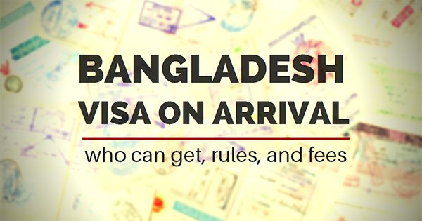 bangladesh tourist visa fees