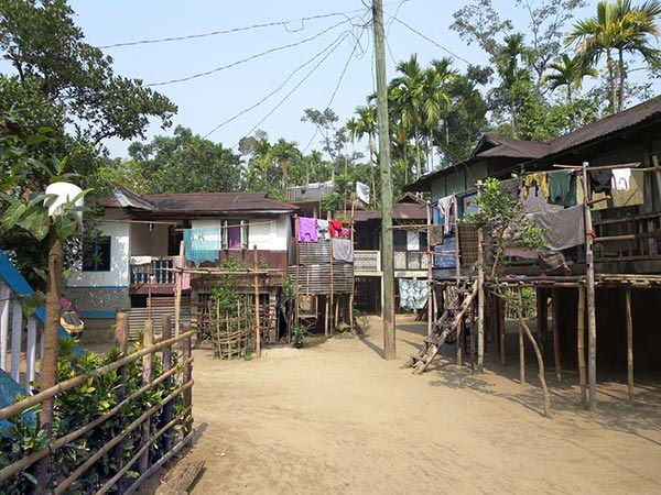 Sengram Punji Khasia village in Jaflong