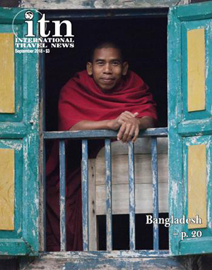 Cover of September, 2018 issue of International Travel News Cover of September, 2018 issue of International Travel News