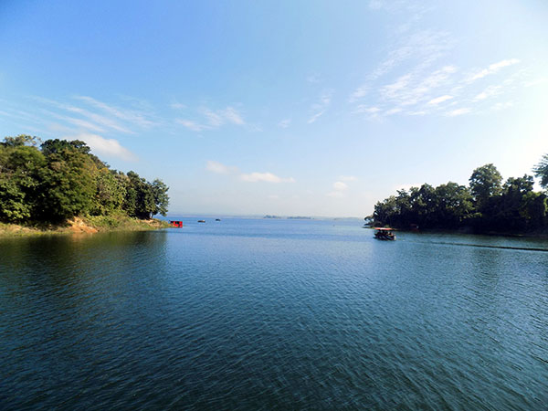 Beautiful Kaptai Lake at Rangamati in Bangladesh - Number four among the best places to visit in Bangladesh.