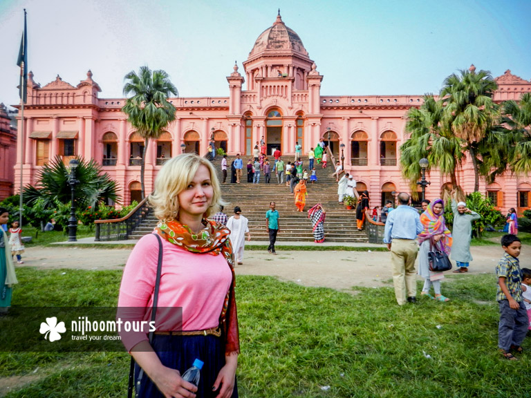 In Ahsan Manzil (Pink Palace) at Dhaka in Bangladesh