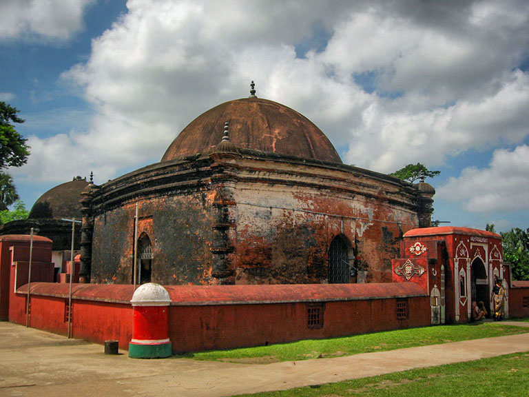 The shrine of Khan Jahan Ali, the founder of Bagerhat. The shrine of Khan Jahan Ali, the founder of Bagerhat.