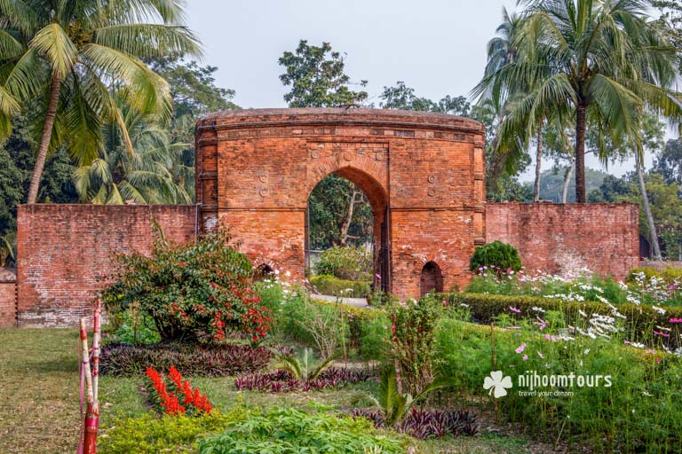 The entrance of the Sixty Dome Mosque in Bagerhat The entrance of the Sixty Dome Mosque in Bagerhat