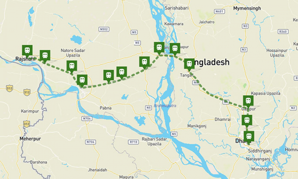 Dhaka To Rajshahi Train Route Map Traveling By Train In Bangladesh: Everything Need To Know