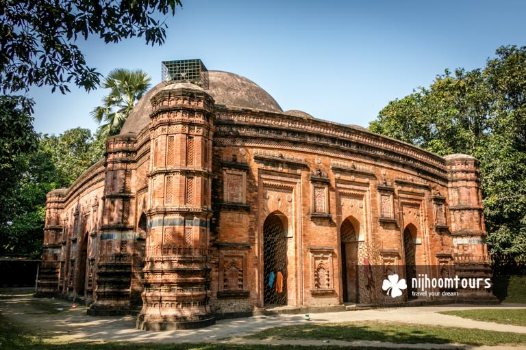Khania Dighi or Rajbibi Mosque in Gaur (Gauda / Gour)