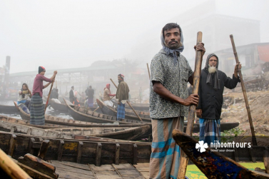 Sadarghat waterfront in Dhaka