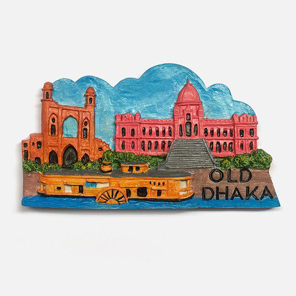 Souvenir from Bangladesh: Old Dhaka Fridge Magnet